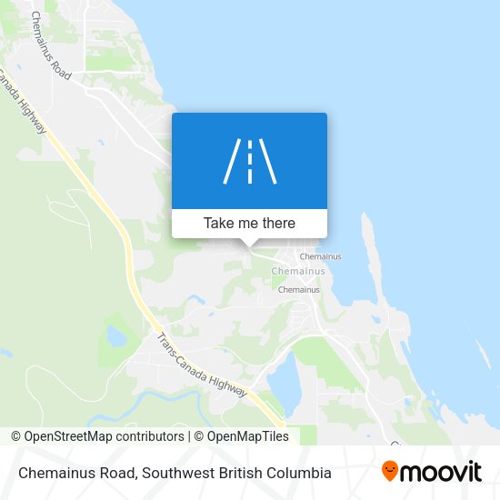 Chemainus Road map