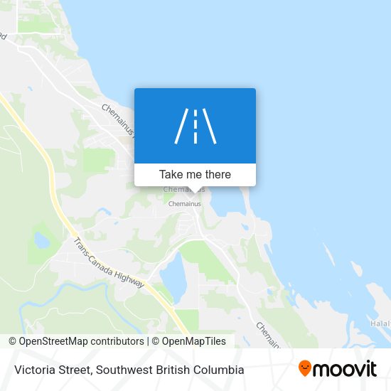 Victoria Street map