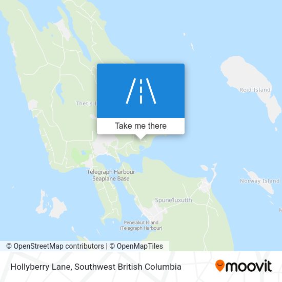 Hollyberry Lane map