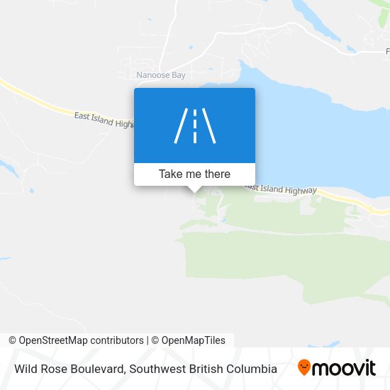 Wild Rose Boulevard map