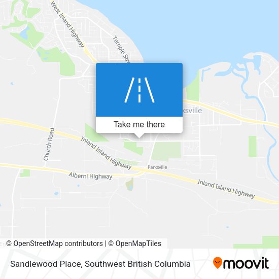 Sandlewood Place map