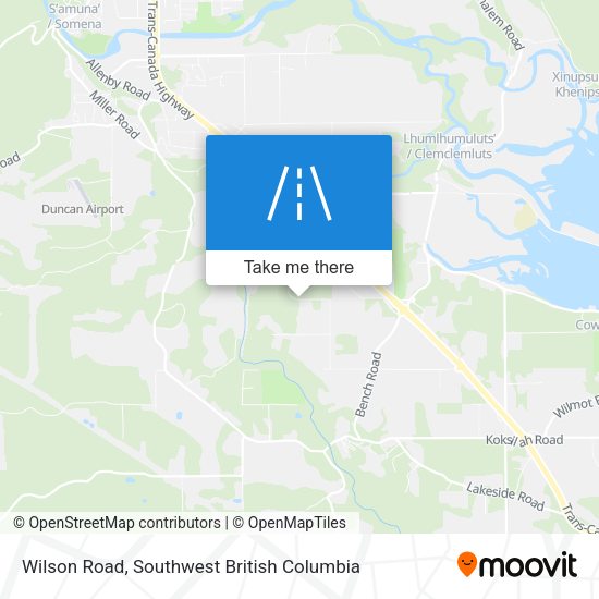 Wilson Road map