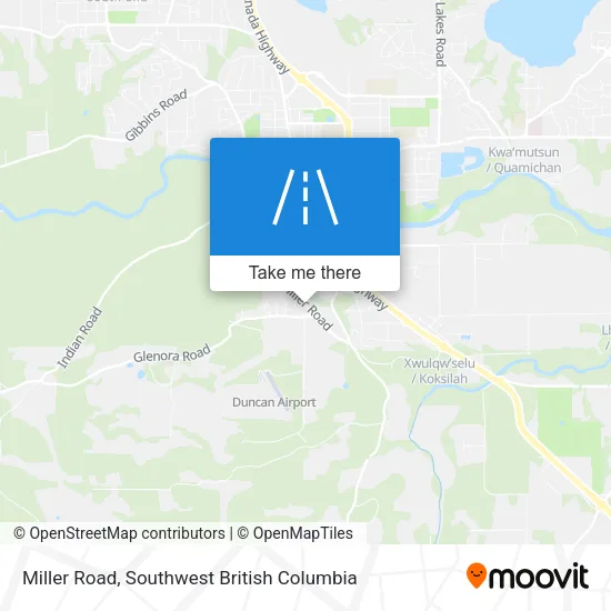 Miller Road map
