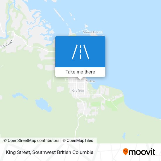 King Street map