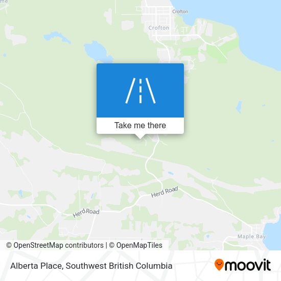 Alberta Place map