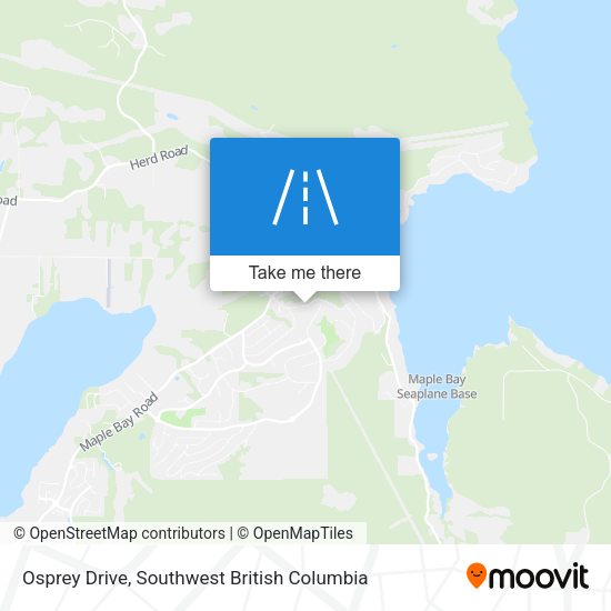 Osprey Drive map