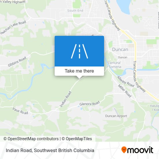 Indian Road plan