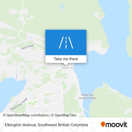 Elkington Avenue map