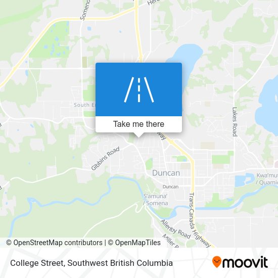College Street map