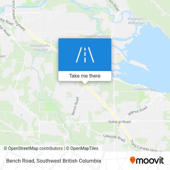 Bench Road map