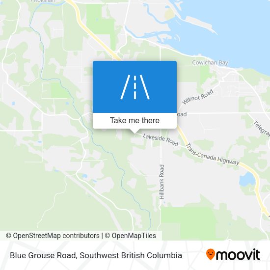 Blue Grouse Road plan