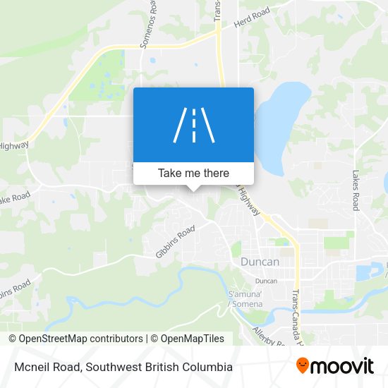 Mcneil Road map