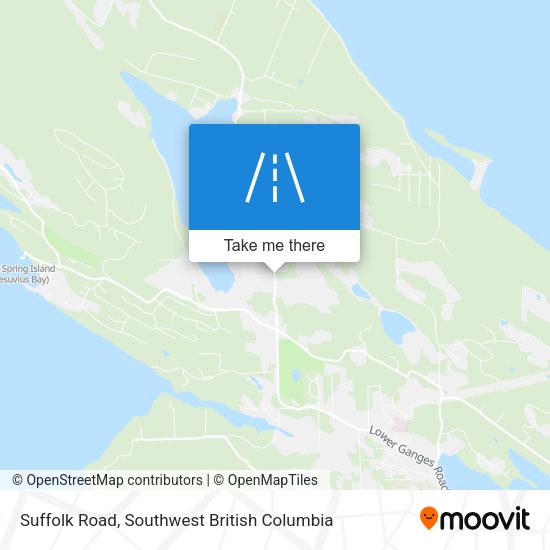 Suffolk Road map