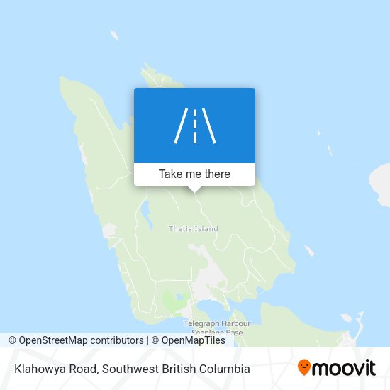 Klahowya Road plan