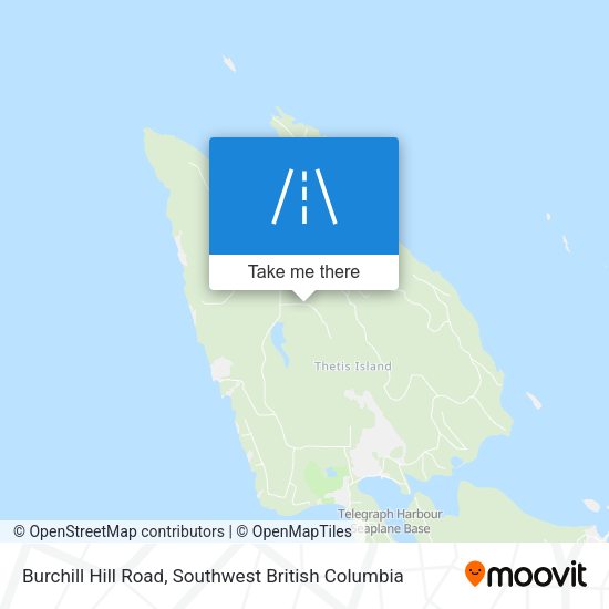 Burchill Hill Road map