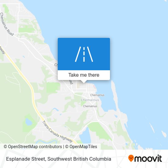 Esplanade Street map