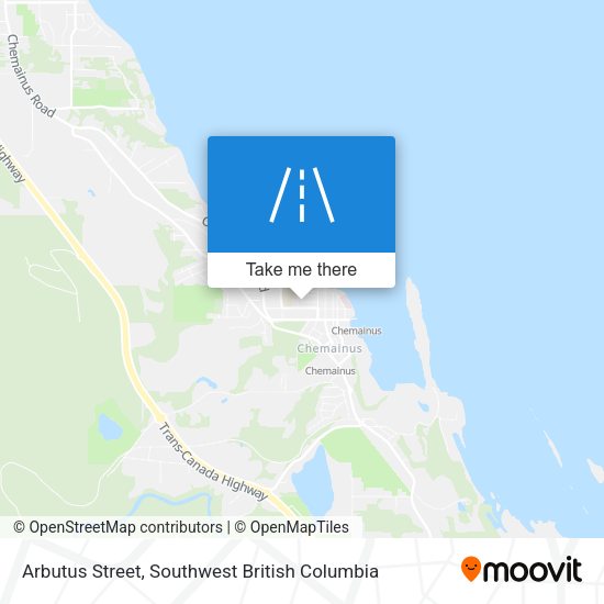 Arbutus Street map
