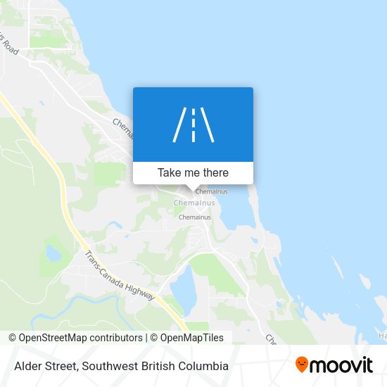 Alder Street map