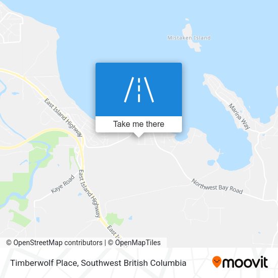 Timberwolf Place map