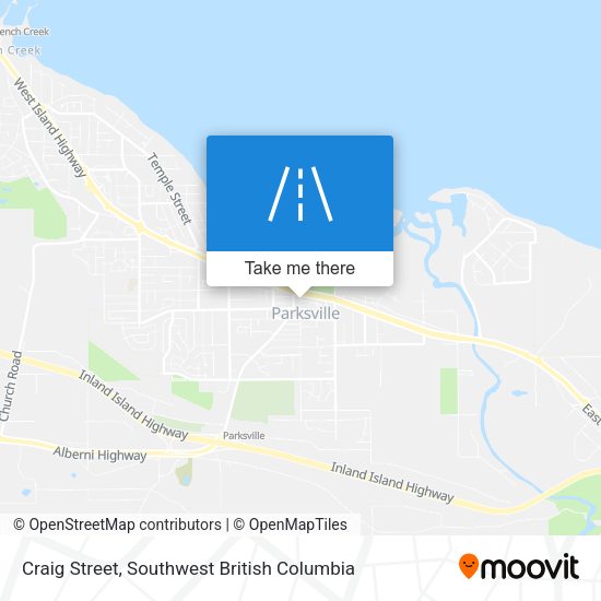 Craig Street map