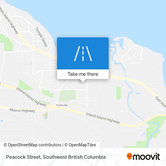 Peacock Street map