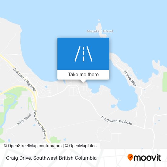 Craig Drive map