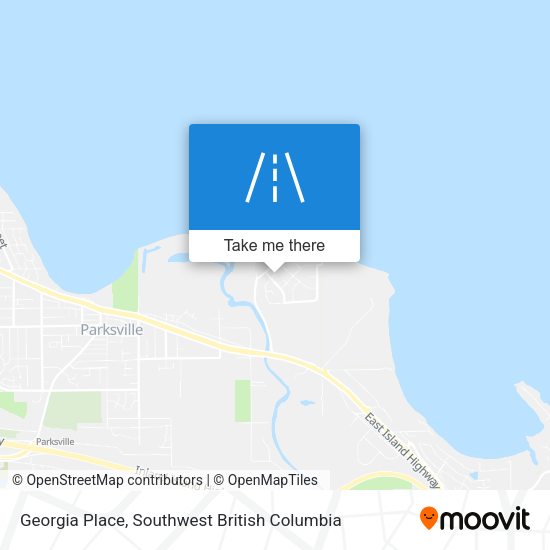 Georgia Place map