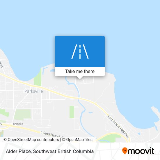 Alder Place map