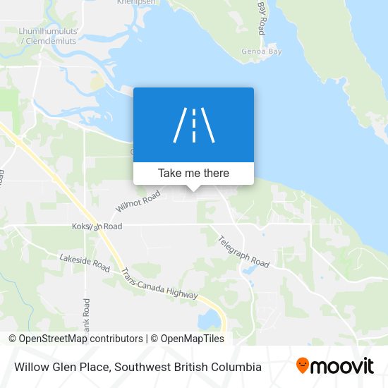 Willow Glen Place map
