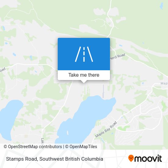 Stamps Road map