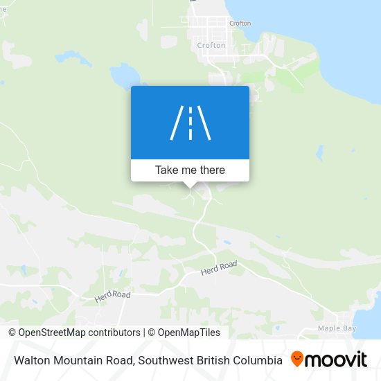 Walton Mountain Road plan