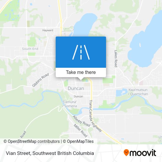 Vian Street map