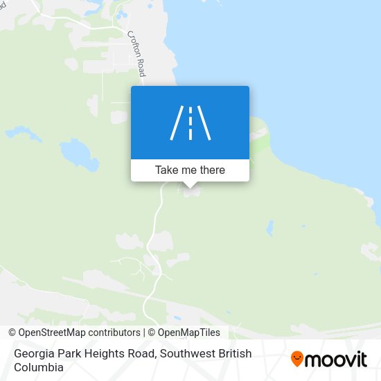Georgia Park Heights Road plan