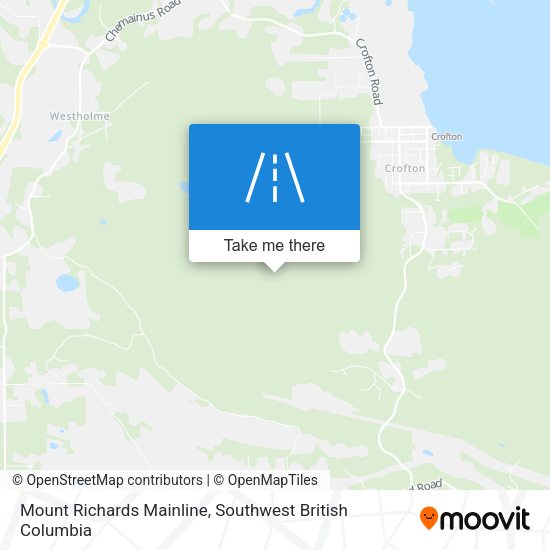 Mount Richards Mainline map