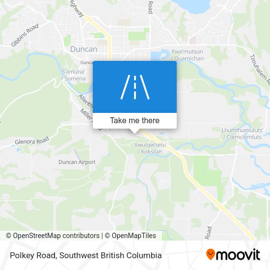 Polkey Road plan