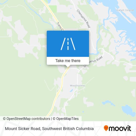 Mount Sicker Road plan