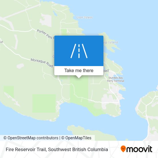 Fire Reservoir Trail map