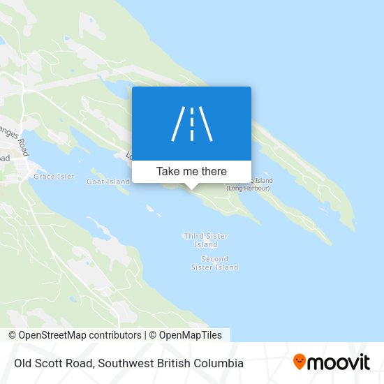 Old Scott Road map