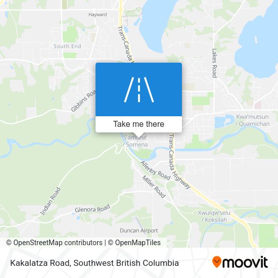 Kakalatza Road plan