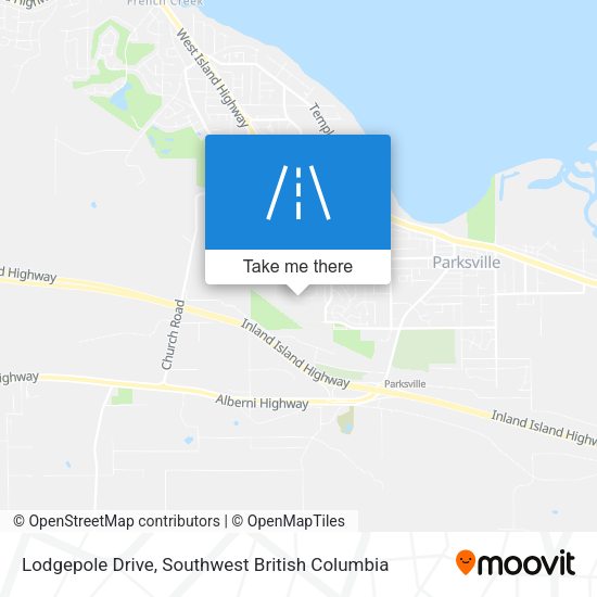 Lodgepole Drive map