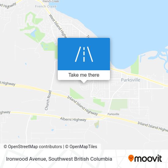 Ironwood Avenue plan