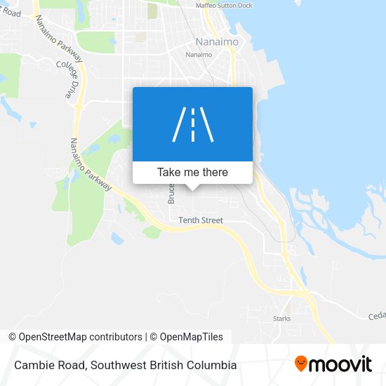 Cambie Road map