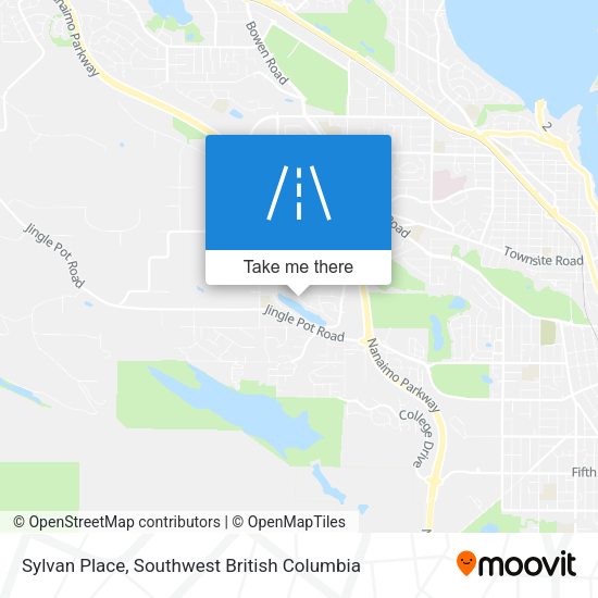 Sylvan Place map