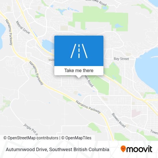 Autumnwood Drive map