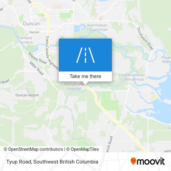 Tyup Road map