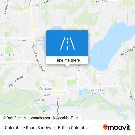Columbine Road plan