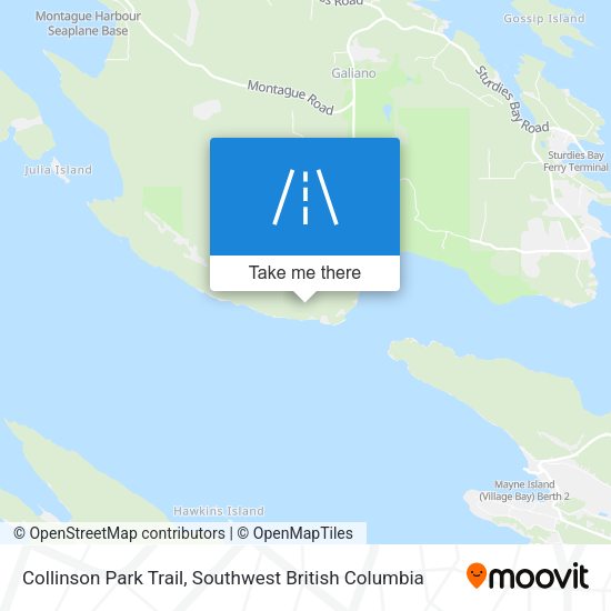 Collinson Park Trail plan