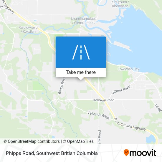 Phipps Road map