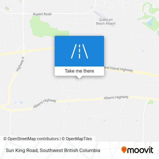 Sun King Road plan