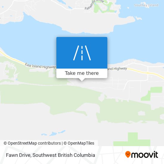 Fawn Drive map